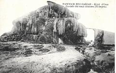 Hamman Bou Hadjar cascade eaux chaudes